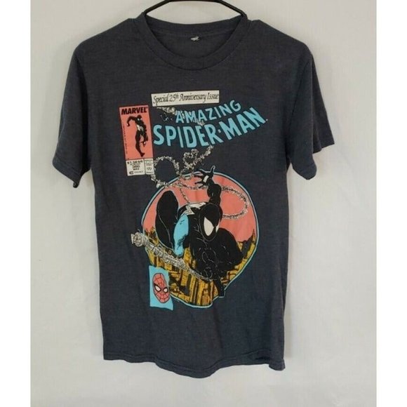 Marvel's The Amazing Spiderman Special 25th Anniversary Issue Graphic Tshirt Sm - Picture 1 of 8